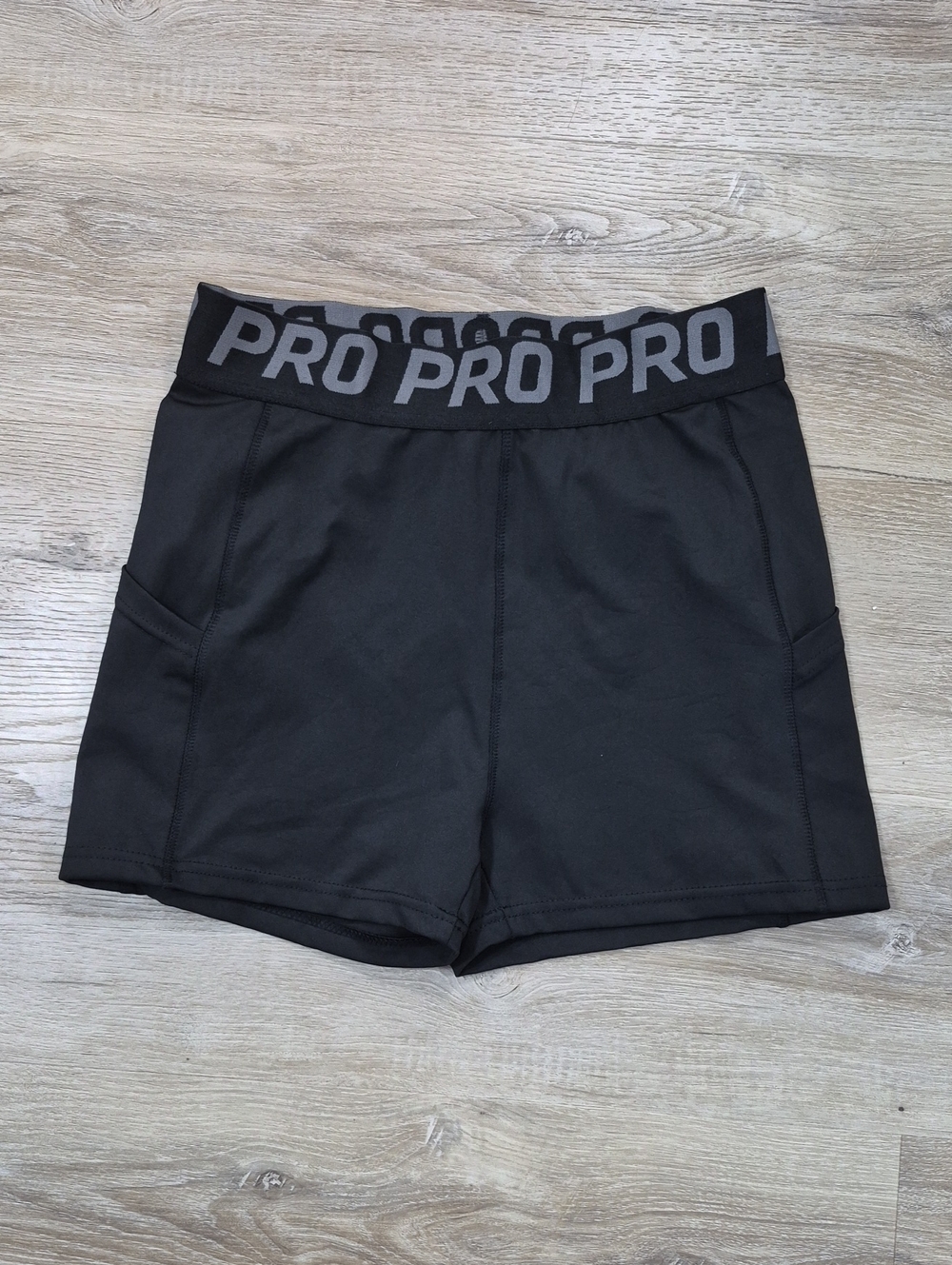 SHEIN Pro Biker Shorts with Pockets Women's Athletic Shorts Large